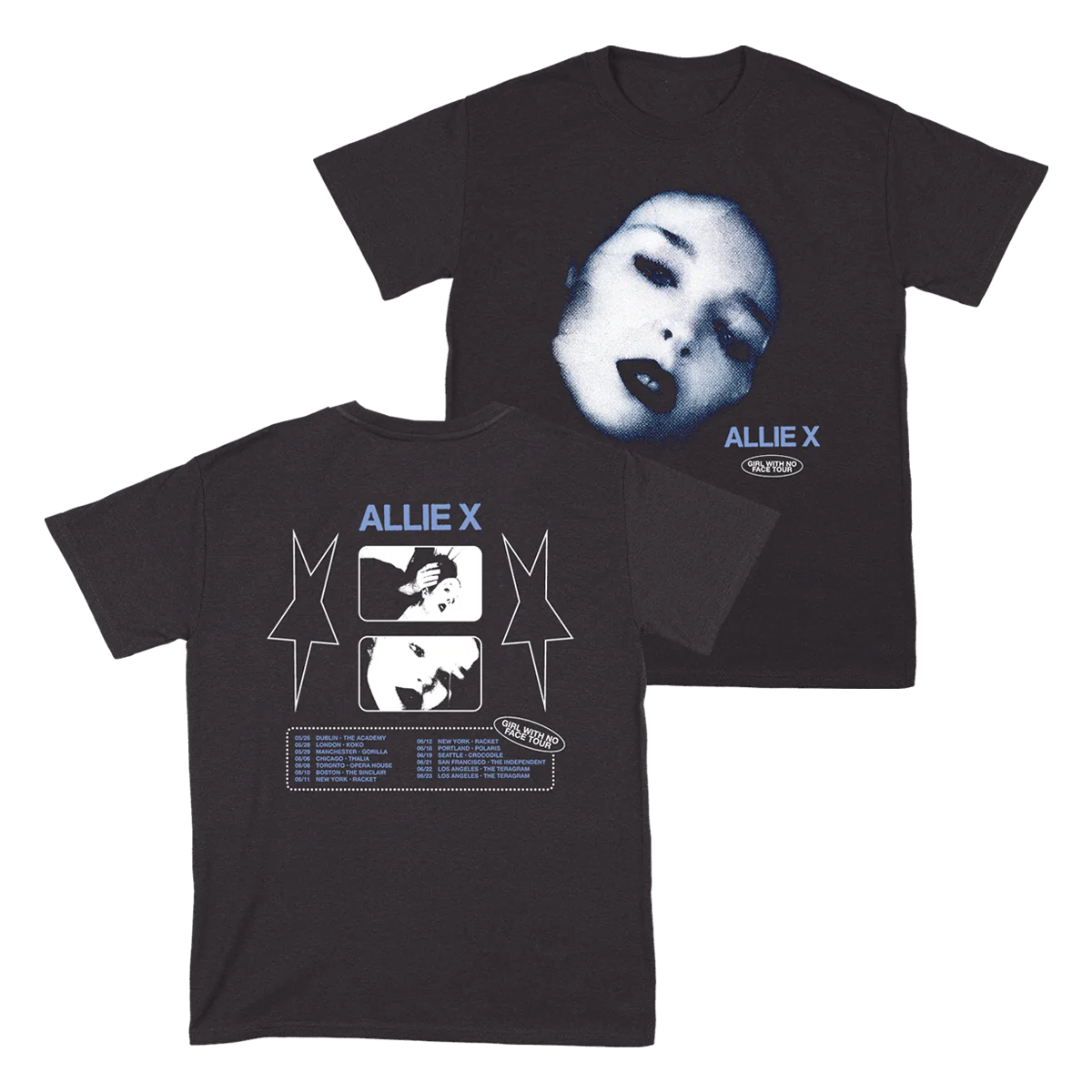 US 2024 TOUR T-SHIRT (BLACK)